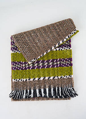 Echarpe maille tricot vert JOSÉLISE femme