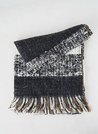 Echarpe maille tricot noir JOSÉLISE femme