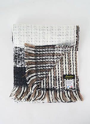 Echarpe maille tricot noir JOSÉLISE femme