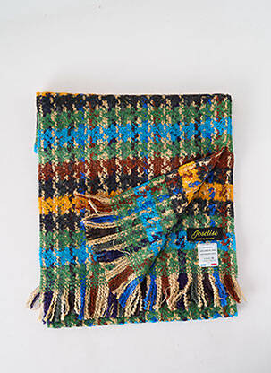 Echarpe maille tricot bleu JOSÉLISE femme