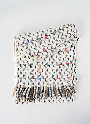 Echarpe maille tricot blanc JOSÉLISE femme