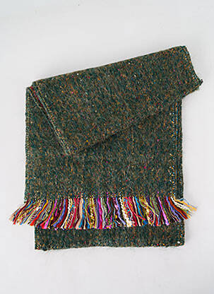 Echarpe maille tricot vert JOSÉLISE femme
