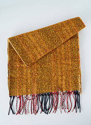 Echarpe maille tricot jaune JOSÉLISE femme