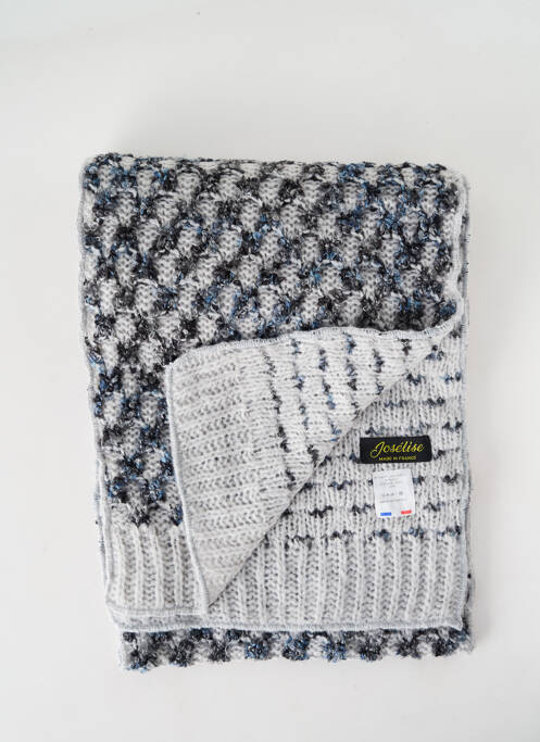 Echarpe gris JOSÉLISE pour femme