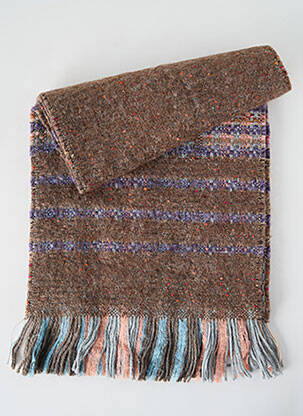 Echarpe maille tricot rose JOSÉLISE femme