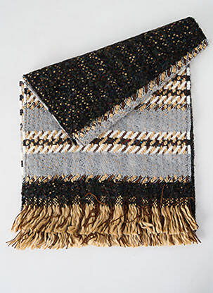 Echarpe maille tricot marron JOSÉLISE femme