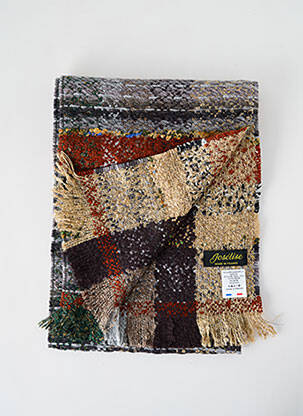 Echarpe maille tricot marron JOSÉLISE femme
