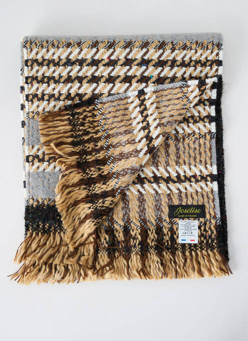 Echarpe marron JOSÉLISE pour femme