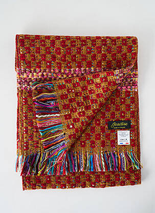 Echarpe maille tricot rouge JOSÉLISE femme