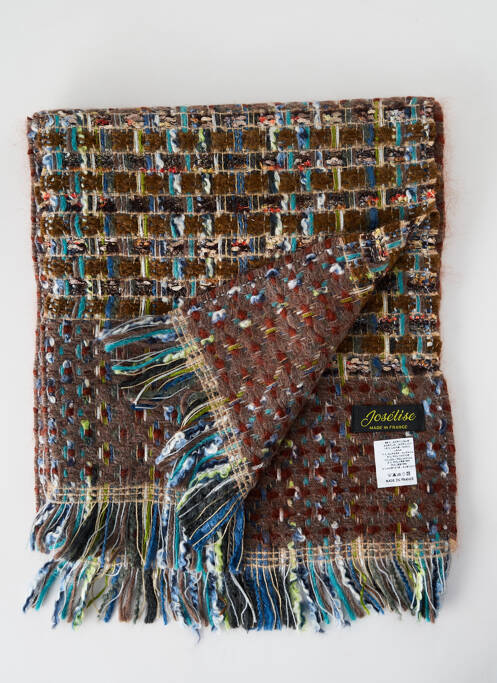 Echarpe marron JOSÉLISE pour femme