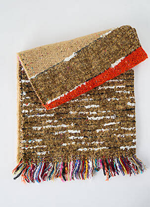 Echarpe maille tricot beige JOSÉLISE femme