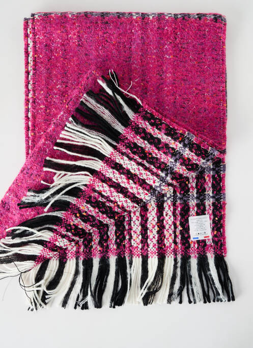 Echarpe rose JOSÉLISE pour femme