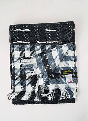 Echarpe maille tricot gris JOSÉLISE femme