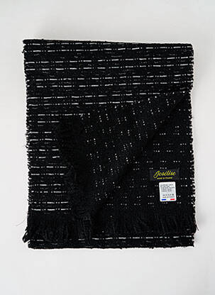 Echarpe maille tricot noir JOSÉLISE femme