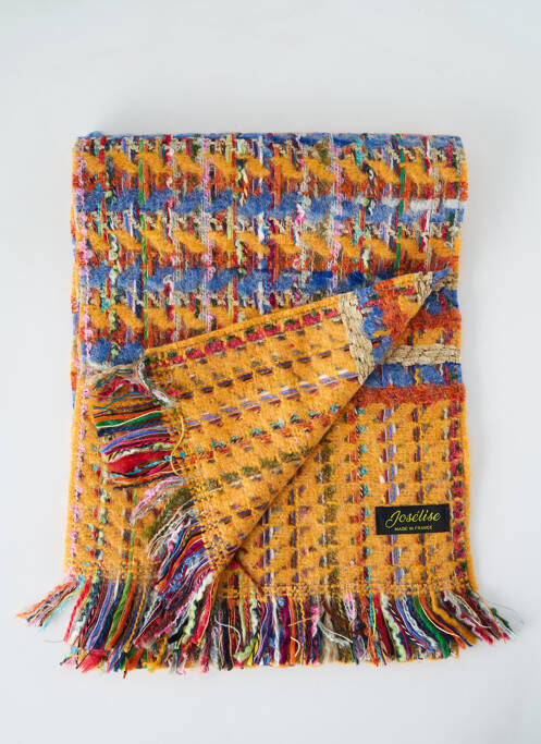Echarpe jaune JOSÉLISE pour femme