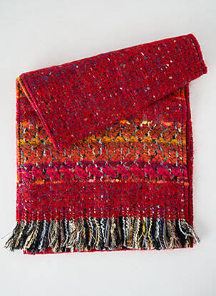 Echarpe maille tricot rose JOSÉLISE femme