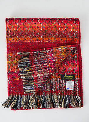 Echarpe maille tricot rose JOSÉLISE femme