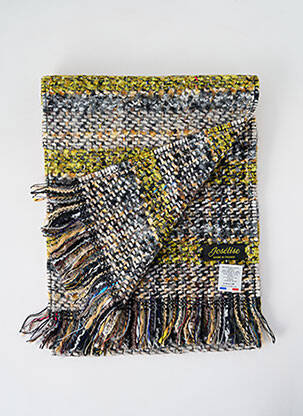 Echarpe maille tricot noir JOSÉLISE femme