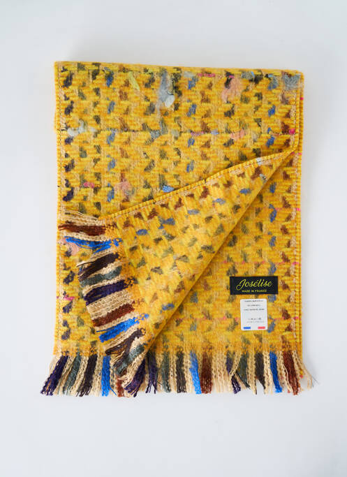 Echarpe jaune JOSÉLISE pour femme
