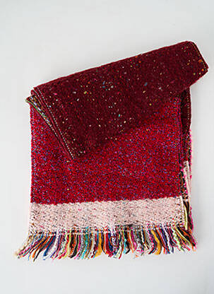 Echarpe maille tricot rose JOSÉLISE femme