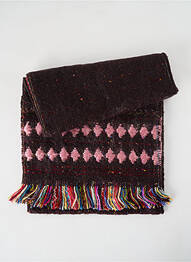 Echarpe maille tricot rose JOSÉLISE femme