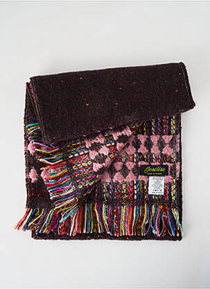 Echarpe maille tricot rose JOSÉLISE femme