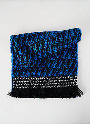 Echarpe maille tricot bleu JOSÉLISE femme