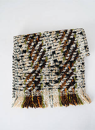 Echarpe maille tricot beige JOSÉLISE femme