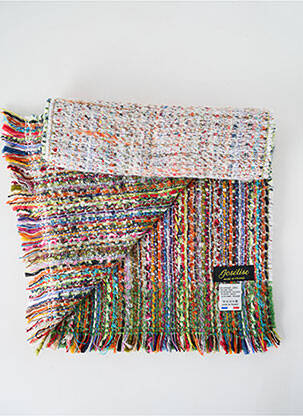 Echarpe maille tricot vert JOSÉLISE femme