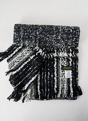 Echarpe maille tricot noir JOSÉLISE femme