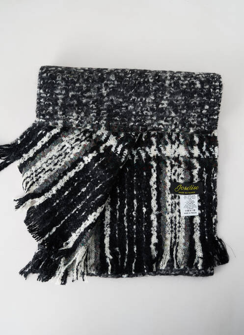 Echarpe noir JOSÉLISE pour femme