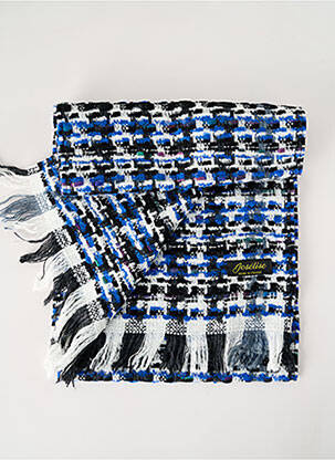 Echarpe maille tricot bleu JOSÉLISE femme