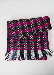 Echarpe maille tricot violet JOSÉLISE femme