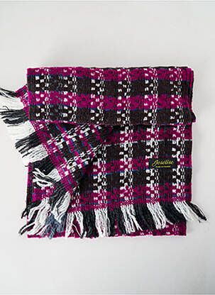Echarpe maille tricot violet JOSÉLISE femme