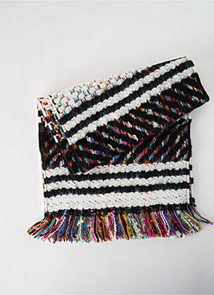Echarpe maille tricot noir JOSÉLISE femme