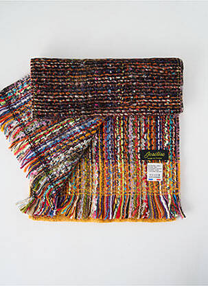 Echarpe maille tricot orange JOSÉLISE femme