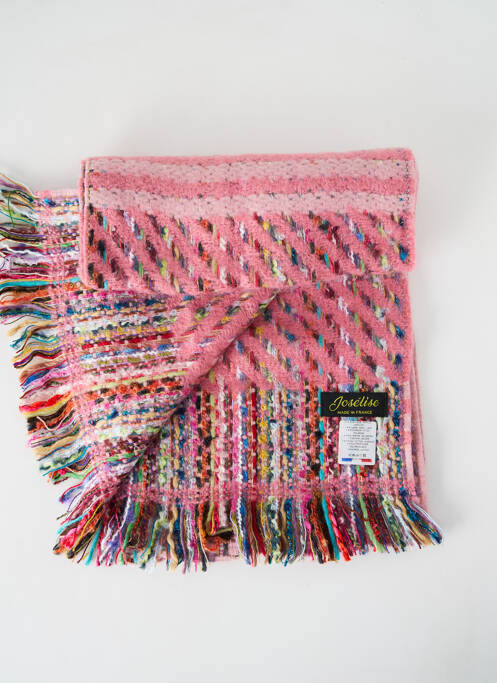 Echarpe rose JOSÉLISE pour femme