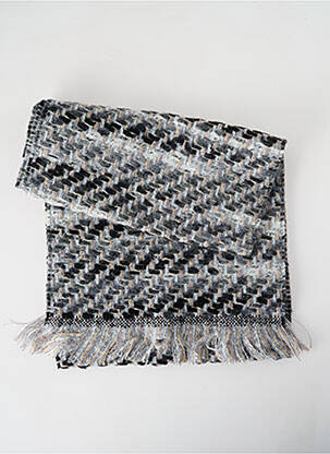 Echarpe maille tricot gris JOSÉLISE femme