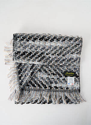 Echarpe maille tricot gris JOSÉLISE femme