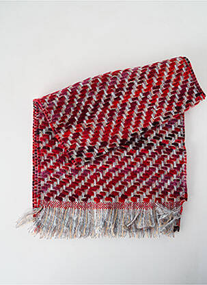 Echarpe maille tricot rouge JOSÉLISE femme