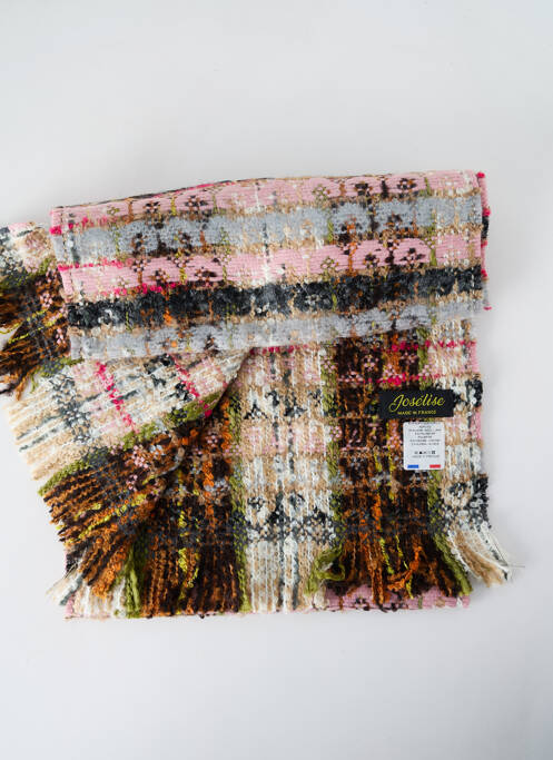 Echarpe rose JOSÉLISE pour femme