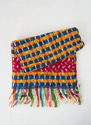 Echarpe maille tricot bleu JOSÉLISE femme