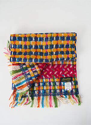 Echarpe maille tricot bleu JOSÉLISE femme