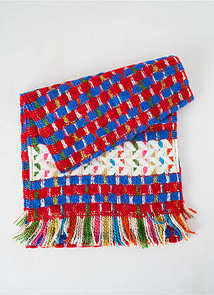Echarpe maille tricot rouge JOSÉLISE femme