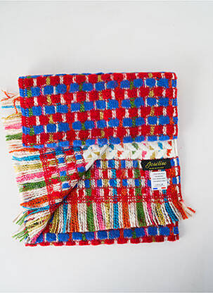 Echarpe maille tricot rouge JOSÉLISE femme