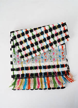 Echarpe maille tricot noir JOSÉLISE femme