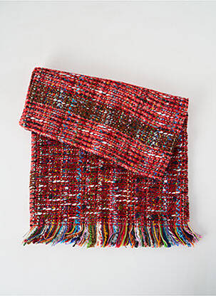 Echarpe maille tricot rouge JOSÉLISE femme