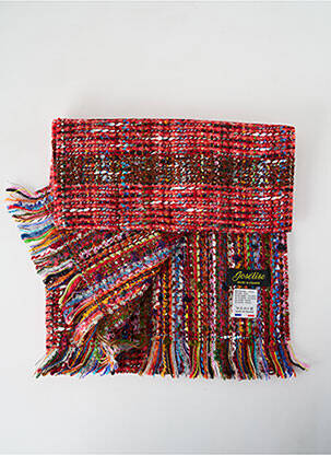 Echarpe maille tricot rouge JOSÉLISE femme