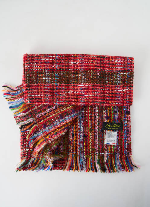 Echarpe rouge JOSÉLISE pour femme