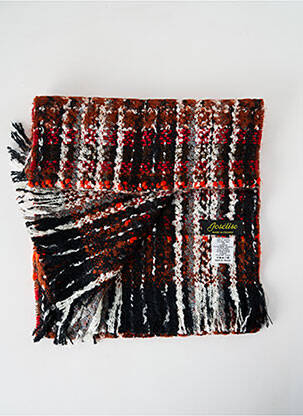 Echarpe maille tricot marron JOSÉLISE femme